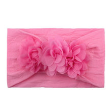 Load image into Gallery viewer, Handamde New Colorful Chiffon Flower Headband for Newborn Baby Toddler Ribbon Elastic Baby Headdress Kids Hair Band Girl Bow Knot Styling