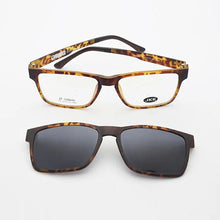 Load image into Gallery viewer, Ultem Glasses Frame For Men With Polarized Magnet Clip Sunglasses Myopia Women Eyewear Prescription Lens Driving Mirror JKK75