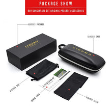 Load image into Gallery viewer, LIOUMO Square Design Chameleon Polarized Sunglasses Men Women Photochromic Driving Goggles Retro Anti-Glare gafas de sol hombre