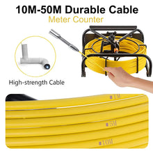 Load image into Gallery viewer, SYANSPAN 30 40 60M Customized Cable Pipe Inspection Video Camera,Drain Sewer Pipeline Industrial Endoscope System Cables