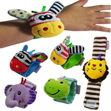 Load image into Gallery viewer, Cute Wristband Rattles For Baby Kids Rattle Toys Soft Educational Toys For Kids Baby Girls & Boys Perfect Baby Gift