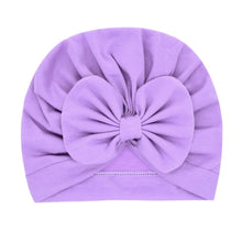 Load image into Gallery viewer, Children Baby Hat Kids Bow Cap Newborn Girls Photography Props Turban Infant Props For Baby Girls