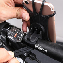 Load image into Gallery viewer, Universal Motocycle Durable Bicycle Mobile Phone Holder Cell Phone Mobile Bike Handlebar Bracket