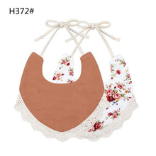 Load image into Gallery viewer, Infant Baby Bib Kid Toddler Dinner Feeding Tassel Double-side Cotton Linen Burp Cloths Saliva Towel For Baby