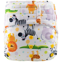 Load image into Gallery viewer, Hook & Loops Pocket Diaper - cloth Inner Waterproof Washable Reusable Baby Diaper For Kids