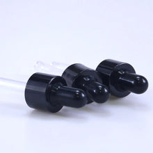 Load image into Gallery viewer, 10 x 5ml 10ml 15ml 20ml 30ml 50ml 100ml Glass Eye Dropper Drop Amber Glass Aromatherapy Liquid Pipette Bottle Refillable Bottles