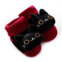 Load image into Gallery viewer, Cartoon Newborn Baby Toddler Floor Non-slip Socks Cotton With Bell Doll Baby Girls & Boys Soft Shoes For Kids