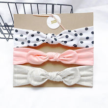 Load image into Gallery viewer, Baby Headbands For Newborn Hair Band Cute Baby Bow Flower Elastic Bow Headwear Kids Gifts Girl Hair Accessories