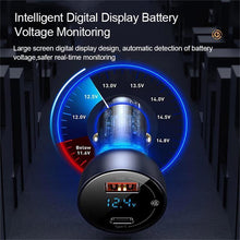 Load image into Gallery viewer, 65W USB Car Charger Quick Charge QC4.0 QC3.0 Type C PD Fast Car Charging Portable Charger