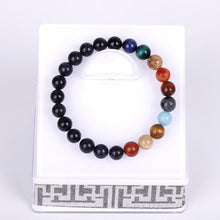 Load image into Gallery viewer, Galaxy Solar System Bracelet Universe Nine Planets Natural Stone Stars Earth Moon Bracelet For Women Man Fashion Jewelry