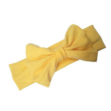 Load image into Gallery viewer, Headband Knitted Cotton Children Girls Elastic Bow Hair Bands Turban for girl Headbands