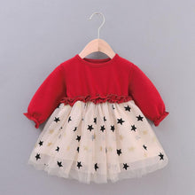 Load image into Gallery viewer, Modern Retro Baby Girls Dresses For Baby Princess Dress Infant 1st Year Birthday Party Dress Newborn Baby Clothes