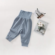 Load image into Gallery viewer, Modern New Newborn Pants For Four Seasons With High Waist Pants Baby 100% Cotton Soft Girl Pants And Baby Boy Trousers Pants 0-24M For Kids