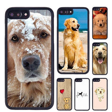 Load image into Gallery viewer, Golden Retriever Dog Cute Puppy Phone Case For Iphone 14 5 6 7 8 Plus X Xr Xs 11 12 13 Pro Max Ultra Full Protective Liquid Silicone Case Back Cover For Iphone