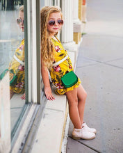 Load image into Gallery viewer, Modern Luxury Girl Clothes Kids Baby Girls Floral Jumpsuit Sleeveless Romper Clothes Outfits Set Dress For Girls In Floral Modern Summer Design