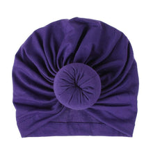 Load image into Gallery viewer, Trend New Mother & Baby Hat Soft Cotton Turban Hat Baby Elastic Toddler Infant Cap For Girls and Women