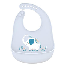 Load image into Gallery viewer, Silicone Baby Bibs waterproof Baby Saliva Towel Animal Adjustable Cloths Bandana Soft Feeding Cartoon Bib For Kids