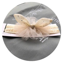 Load image into Gallery viewer, ILuxury Handmade Infant Child Hair Band Three-dimensional Alloy Rhinestone Crown Headdress Elastic Headband Turban For Baby Girls