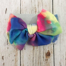 Load image into Gallery viewer, Luxury Modern printed Baby Girls Bow Hairband Turban Knot Headband Girl Headwear Newborn Girl Turban Hairband For Girls