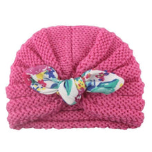 Load image into Gallery viewer, New Handmade Cotton Girl Hat Autumn Winter Baby Boy Girl Hat Colorful Bow Elastic Cute Baby Turban In Elegant Design