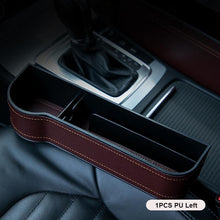 Load image into Gallery viewer, NEW Car Crevice Storage Box Seat Gap Pocket Catcher Organizer Universal Seat Organizer Card Phone Holder Pocket