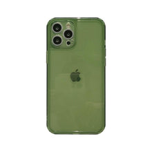 Load image into Gallery viewer, Transparent Soft Silicone Bumper Protection Retro Color Transparent Shockproof Phone Case New Silicone Phone Case Cover For Iphone 7 8 Plus 11 12 Mini 13 Pro Max X Xr Xs Max Shockproof