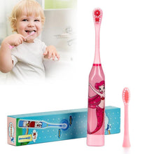 Load image into Gallery viewer, Cartoon Children Electric Toothbrush Double-sided Heads Electric Teethbrush Or Replacement Brush Perfect Electric Brush For Kids