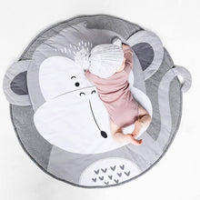 Load image into Gallery viewer, Baby Play Mat Pad Cotton Newborn Infant Crawling Animal Play mat Round Carpet Floor Rug Kids Children Room Carpet For Sleeping