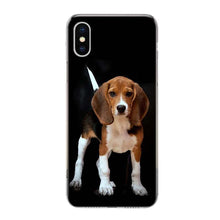 Load image into Gallery viewer, Beagle Dog Phone Case For Iphone 11 13 14 Pro Max 12 Mini Phone Case X Xs Xr 6 6s 8 7 Plus Se 5 5s Cover Snuggle Beagle Puppy Dog Hard Case