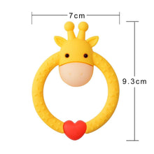 Load image into Gallery viewer, Cute Animal Baby Silicone Teether Child Supplies Baby Nursing Dental Care Child Sucking Toy Perfect For Kids And Parents
