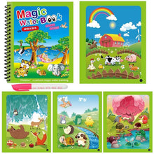 Load image into Gallery viewer, Early Education Montessori Painting Drawing Board For Kids Toys Coloring Book Doodle & Magic Pen Magic Water Drawing Book