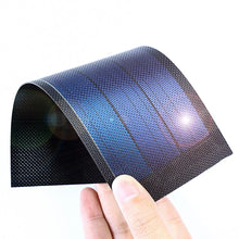 Load image into Gallery viewer, Portable Solar Pan power CIGS Thin Film DIY Battery Charger Photovoltaic cell Waterproof Charger for Outdoor Camping