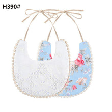 Load image into Gallery viewer, Infant Baby Bib Kid Toddler Dinner Feeding Tassel Double-side Cotton Linen Burp Cloths Saliva Towel For Baby