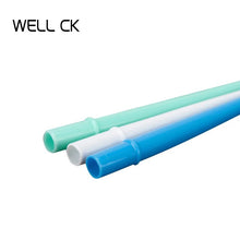 Load image into Gallery viewer, 25pcs Dentistry Suction Tube 1/4" 1/8'' 1/16''  Odontologia Plastic Curved Tips Surgical Aspirator Dental Saliva Ejector Tips