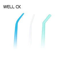 Load image into Gallery viewer, 25pcs Dentistry Suction Tube 1/4" 1/8'' 1/16''  Odontologia Plastic Curved Tips Surgical Aspirator Dental Saliva Ejector Tips