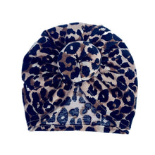 Load image into Gallery viewer, Modern Turban Baby Girls Bow Turban Hats Cotton Kids Beanie Children Hats Accessories For Girls Baby