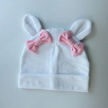 Load image into Gallery viewer, Baby Girl Hat Rabbit Ear Hat For Girls Cotton Bow Knot Children's Cap Toddler Kids Hats Cartoon Hats