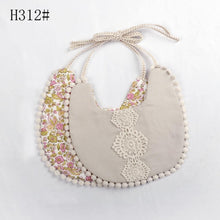 Load image into Gallery viewer, Newborn Baby Boys Girls Cute Saliva Towel Feed e Cotton Bibs Dribble Scarf For Baby Kids