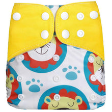 Load image into Gallery viewer, 1Pcs Reusable Cloth Diaper Adjustable Baby Nappies Washable Nappy Durable Baby Diaper