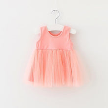 Load image into Gallery viewer, Baby Princess Summer Dress Birthday Party Dress For Girl and Babies Without Sleeveless For Kids and Baby Girl