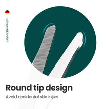 Load image into Gallery viewer, MR.GREEN Nose Hair Scissor Makeup Scissors Surgical Grade Stainless Steel Face fine Hair Removal Tools With Rounded tips