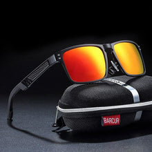 Load image into Gallery viewer, Hot Black Goggle Male Sunglasses Luxury Brand Men Glasses In Business High Quality Luxury Modern Style With UV400 Protection