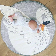 Load image into Gallery viewer, Creative Elephant Design Baby Play Mat Round Carpet Cotton Animal Play Mat Newborn Infant Crawling Carpet For Baby Kids