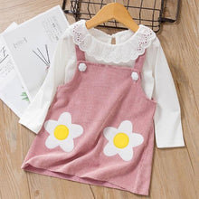 Load image into Gallery viewer, Autumn Baby Girl Princess Clothes Cute Girls Long Sleeve T-shirt Tops Cartoon Giraffe For Baby Girls