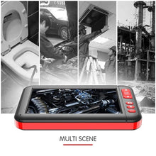 Load image into Gallery viewer, 4.3 Inch IPS Screen Industrial Endoscope Camera HD1080P 2.0MP 8MM Mini Lens USB Car Inspection Borescope 8 LEDs IP67 Waterproof