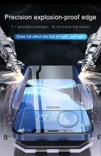 Load image into Gallery viewer, 5Pcs 20000D Black Transparent Screen Protector for iPhone 14 13 12 mini 11 Pro X XS Max XR SE 9H 2.5D Clear Tempered Glass Film Edge to Edge Case Friendly Screen Protection Film For iPhone