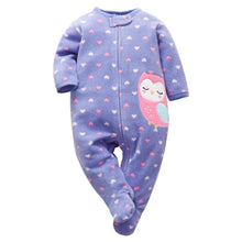 Load image into Gallery viewer, Home Love Romper Fleece Jumpsuit For Newborn Baby Boys And Baby Girl New Born Baby Clothes