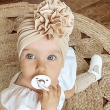 Load image into Gallery viewer, Modern New Lovely Flower Baby Girl Hat Turban Newborn Baby Cap Bonnet Kids Hat For Girls Baby In Trend Design