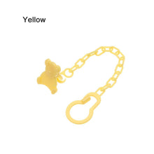 Load image into Gallery viewer, Toddler Pacifier Soother Nipple Clip Chain Holder Strap Baby Chew Toy for Baby Pacifier