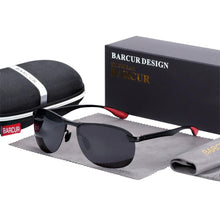 Load image into Gallery viewer, New Men Luxxury Elegent Sunglasses Pilot Driving Polarized Aluminum Magnesium Driving Glasses For Male and Women With UV400 Protection